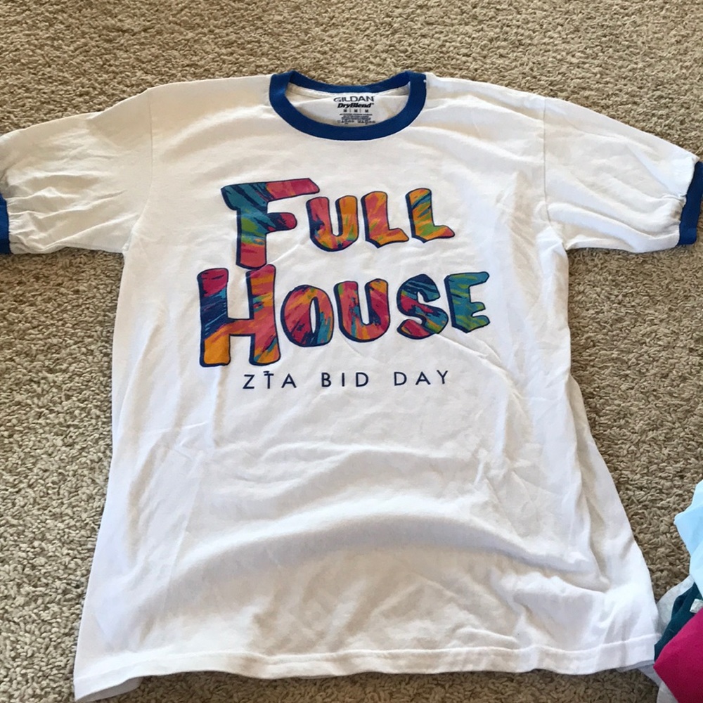ZTA bid day shirt